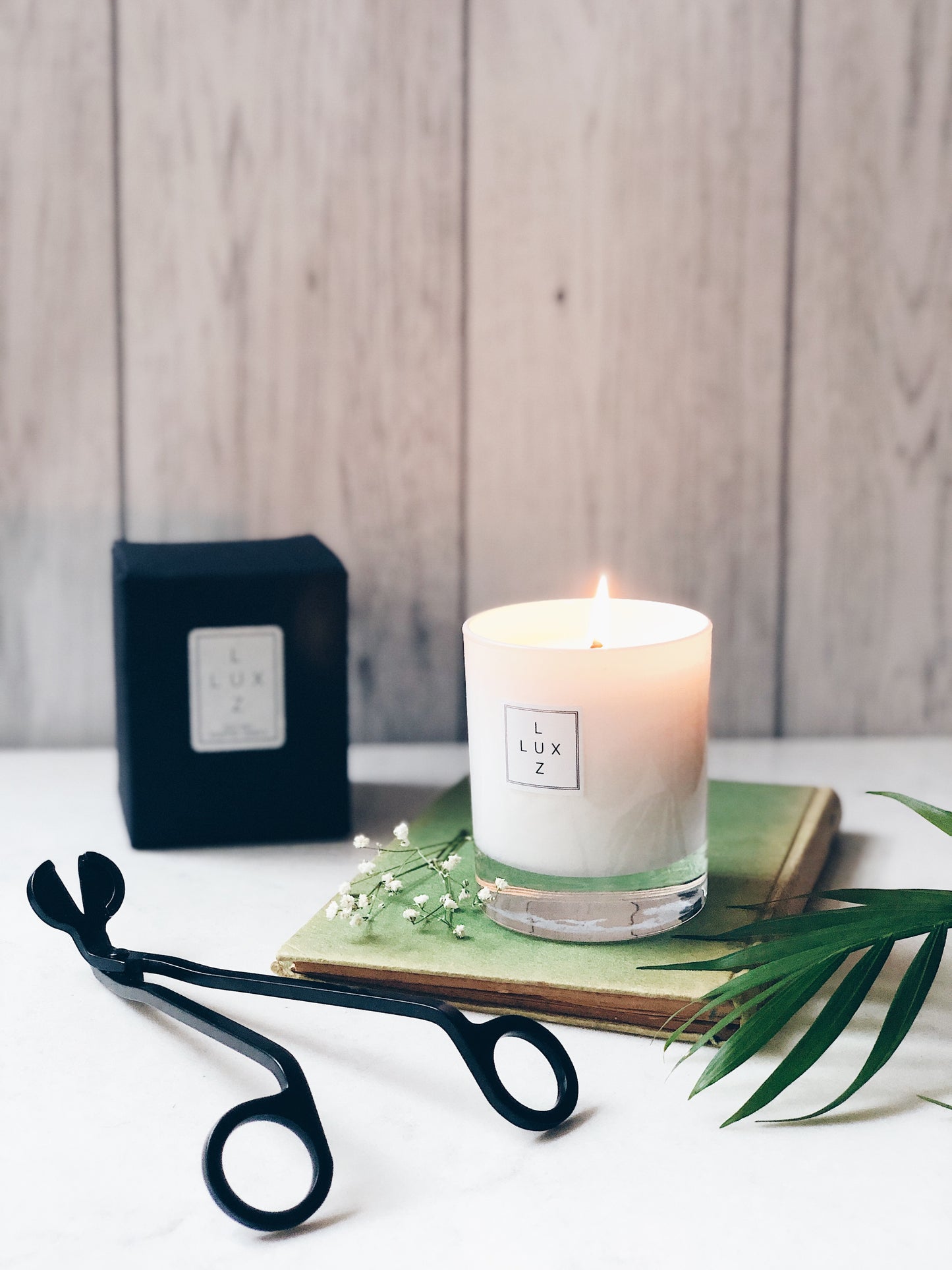 Black candle wick trimmers